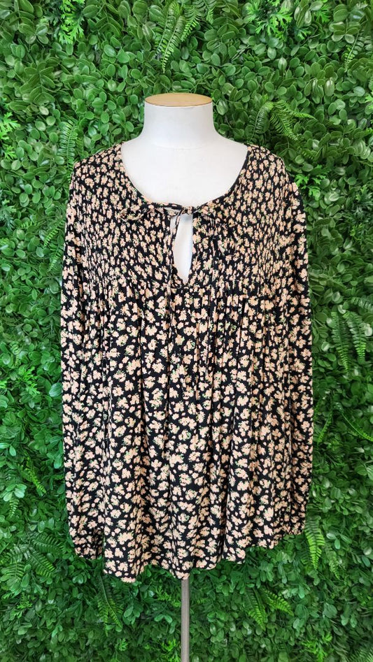 Sass Floral Smock Top (18)