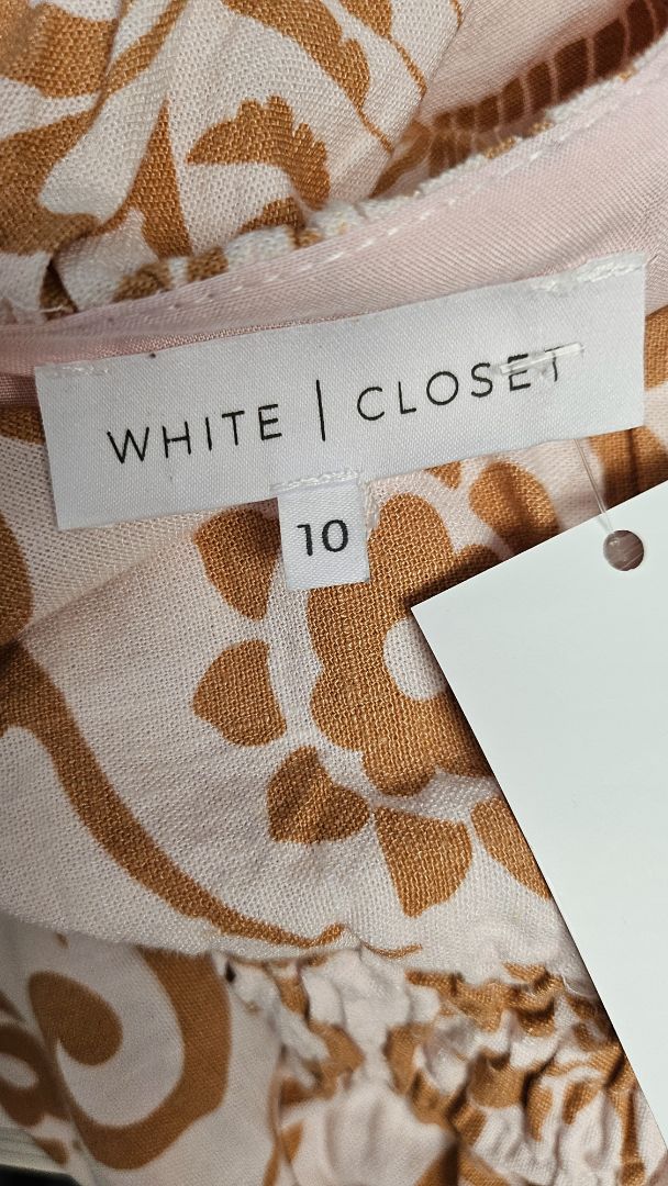 White Closet Print Linen Dress (8)