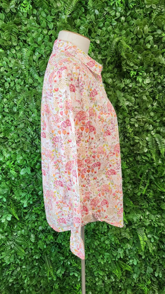 Ballantynes Print Cotton Blouse (10)