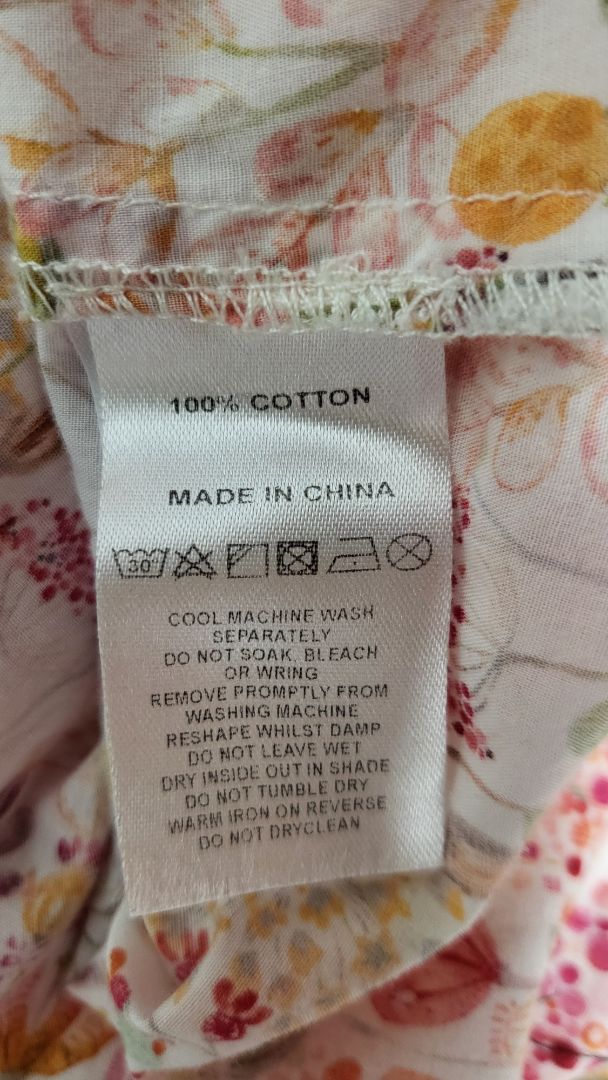 Ballantynes Print Cotton Blouse (10)