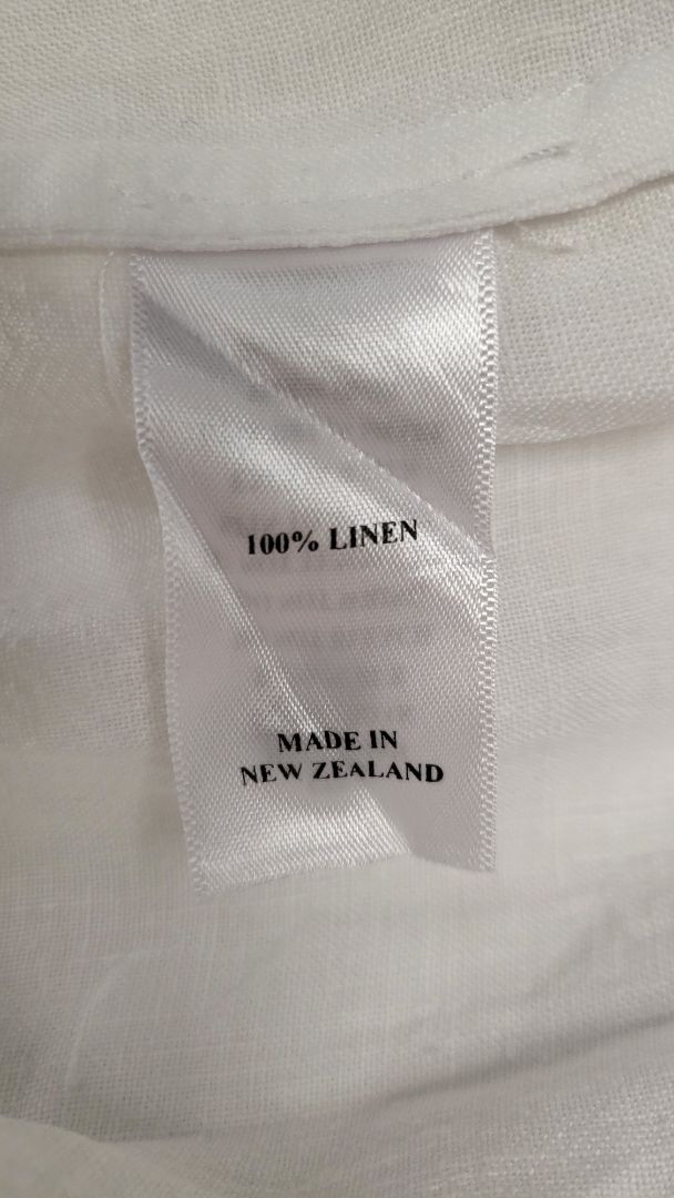 Sills White Linen Slip Dress (14)