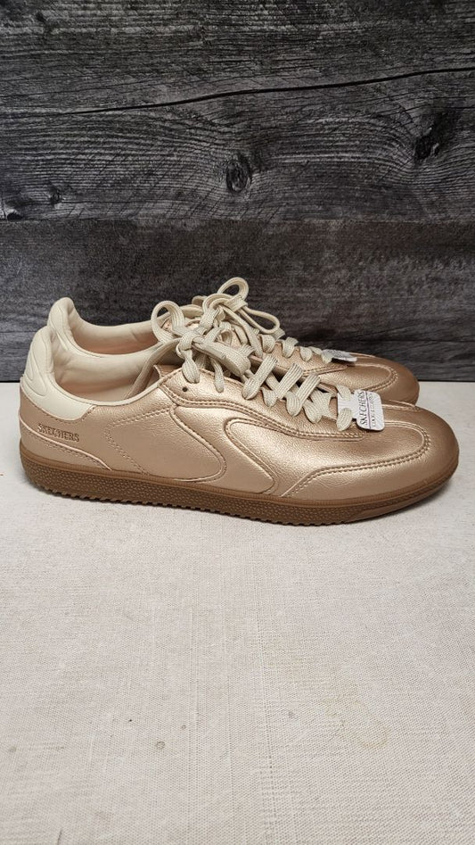 Sketchers Rose Gold Court Classics BNWT (39)