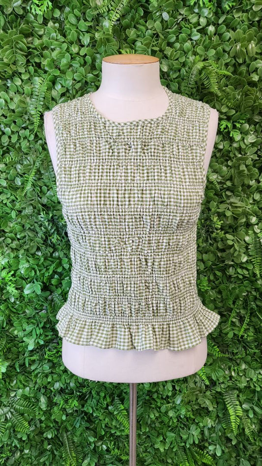 Lotus+Lavender Green Shirred Tank (10)