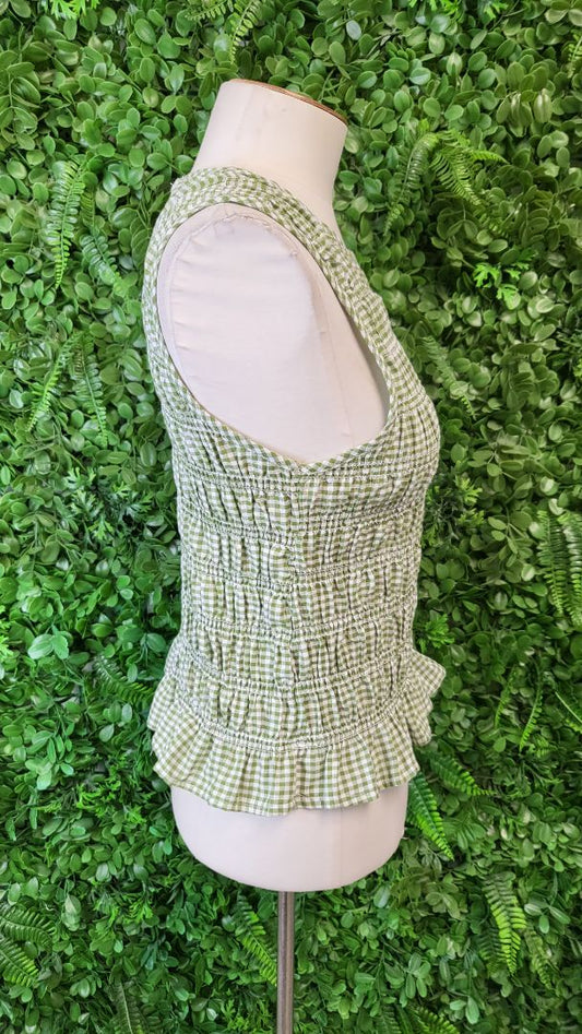 Lotus+Lavender Green Shirred Tank (10)