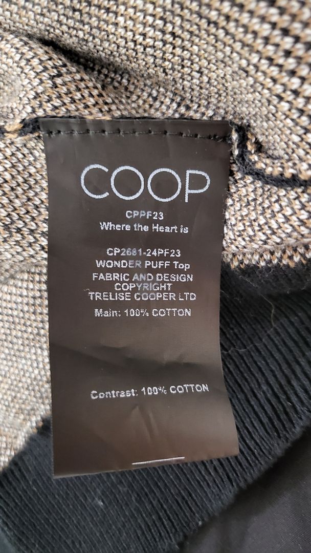 Coop Print Wonder Puff Top (14)