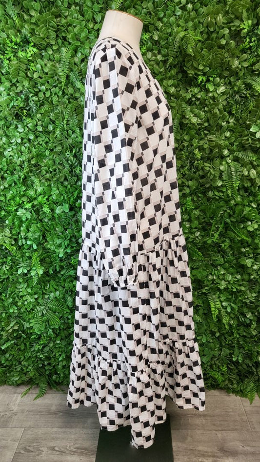 Stella+Gemma Black/White Alyssa Dress BNWT (10)