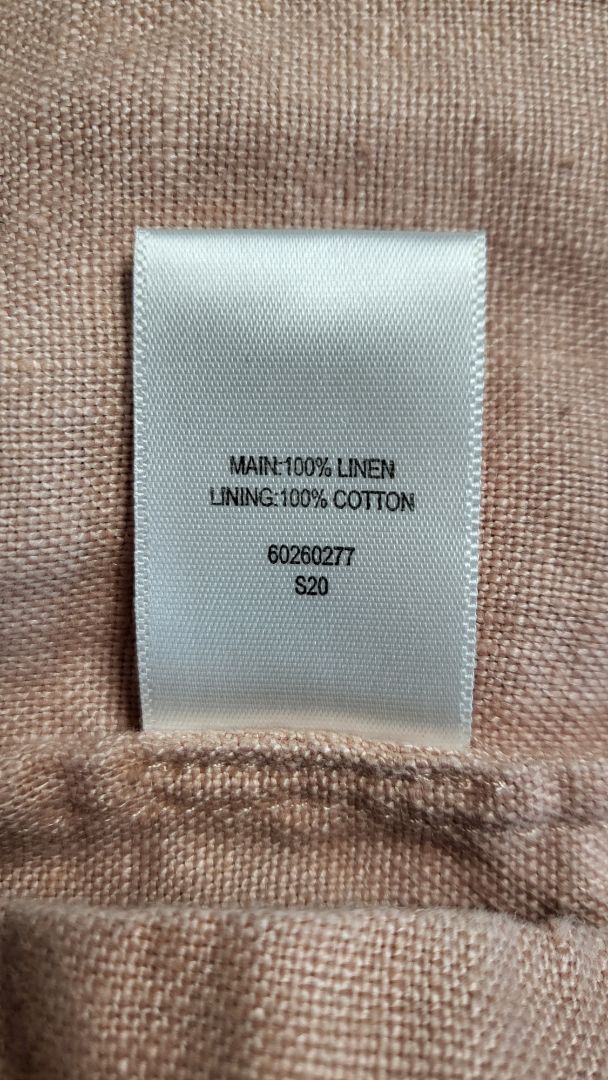 Witchery Pink Linen Dress (8)
