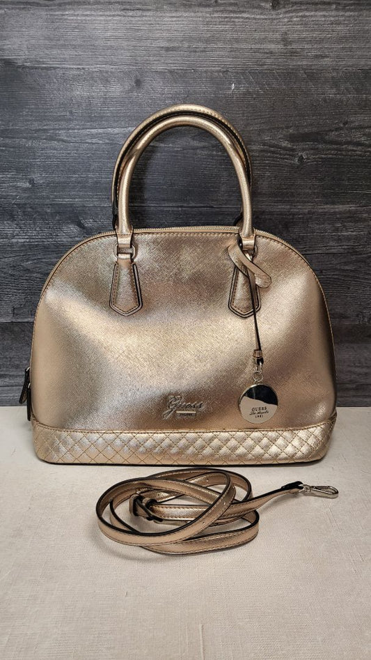 Guess Rose Gold Dome Bag 30x40x18cm