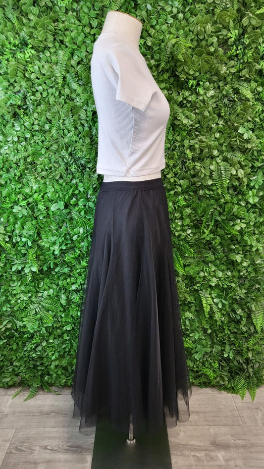 Wink Black Tulle Skirt (8-10)