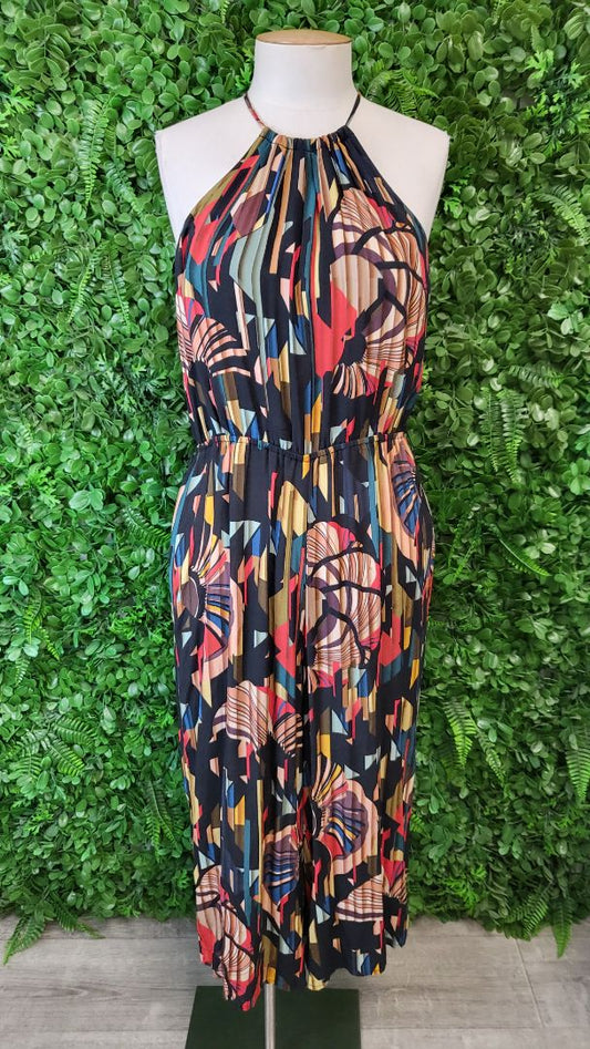 Bel Vestito Multi Halter Neck Pantsuit (8)