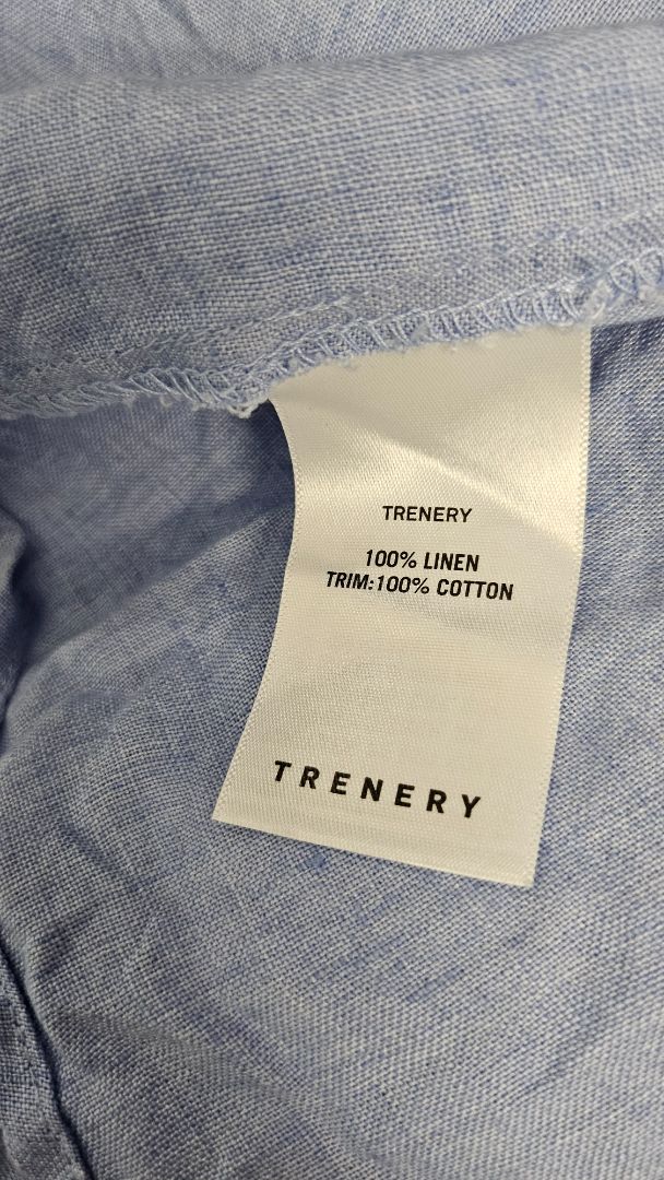 Trenery Blue Linen Dress (14)
