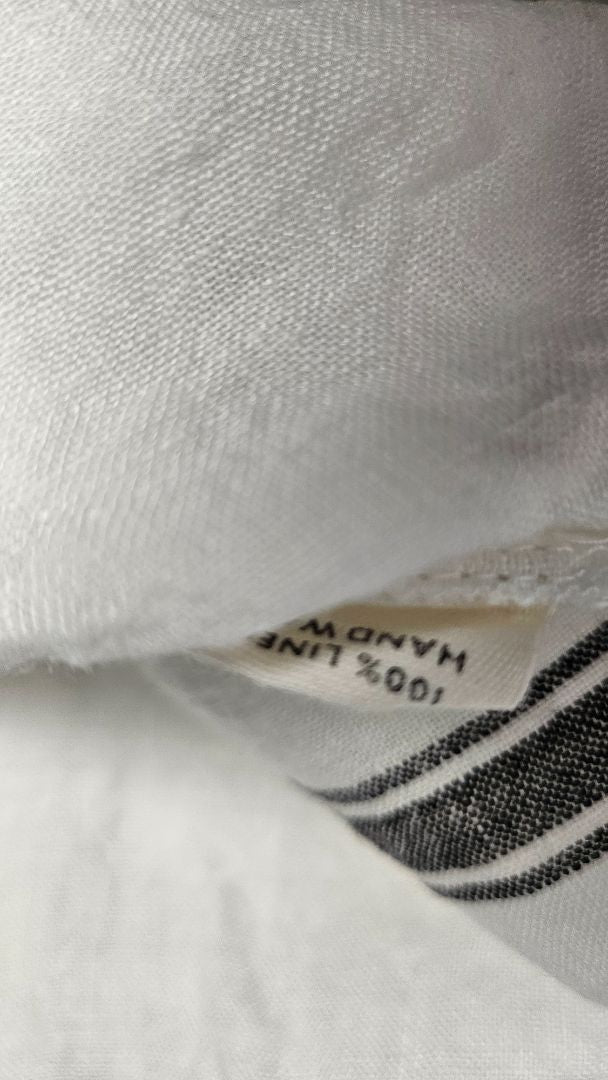 Meg By Design Off White Linen Top (OSFM)