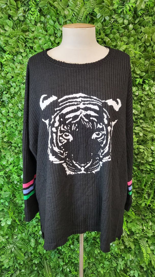 Betty Basics Black Print Top (14)