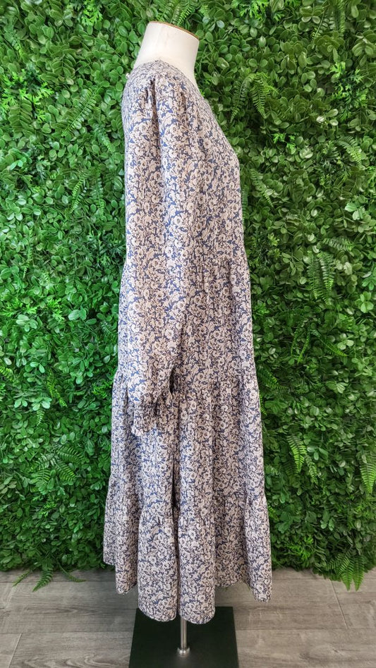 Seeking Lola Floral Tiered Dress (12)
