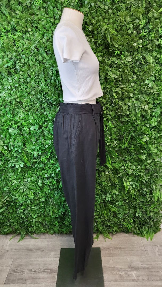 Siren Black Linen Pant (16)