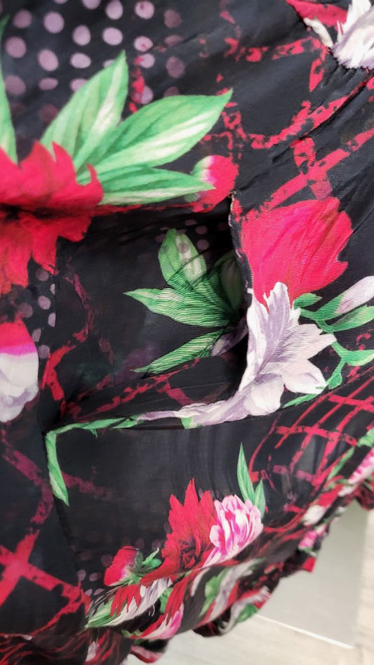Ts Floral Frill Neck Dress (22)