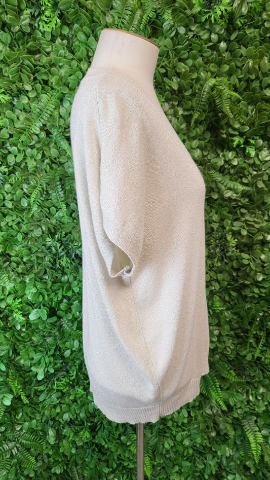 Frankie's Melbourne Gold Lurex Top (16-18)