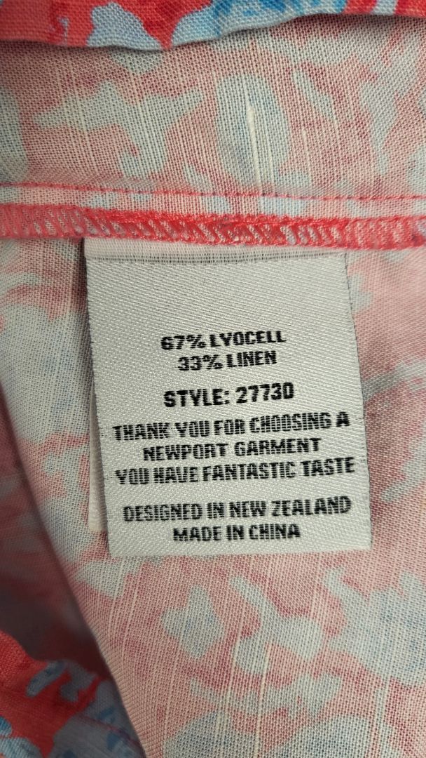 Newport Pink/Blue Floral Top (10)