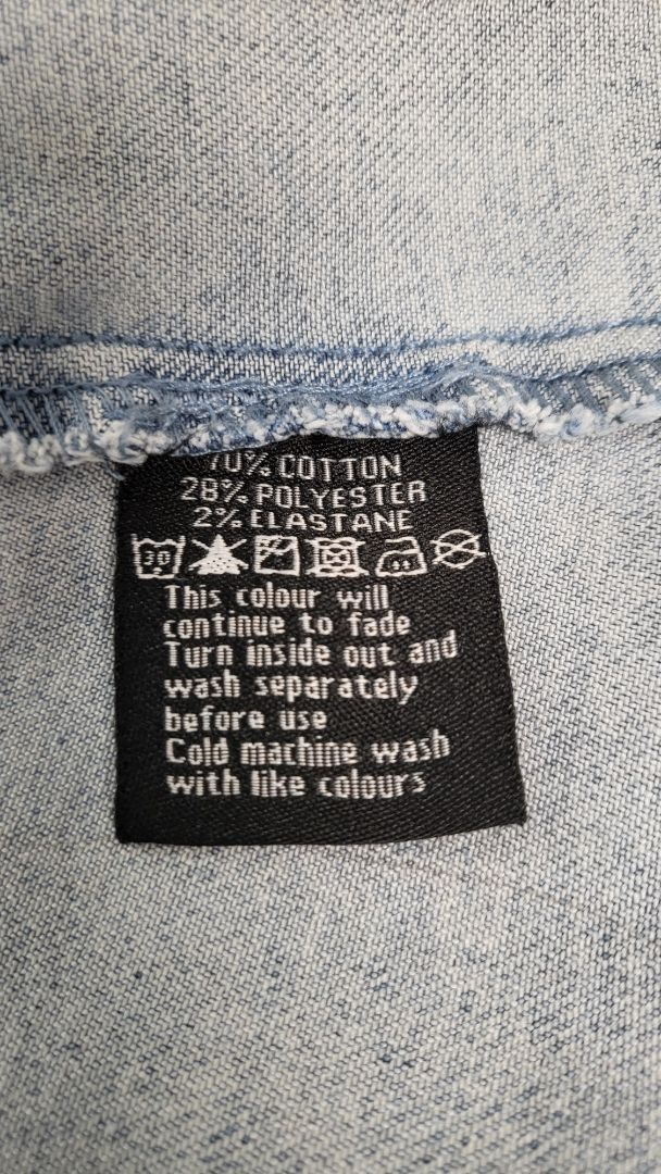 Foxwood Light Wash Denim Dress (8)
