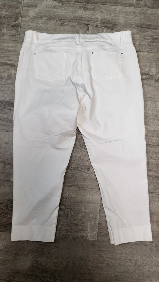 Paula Ryan Off White 7/8 Jeans (16)