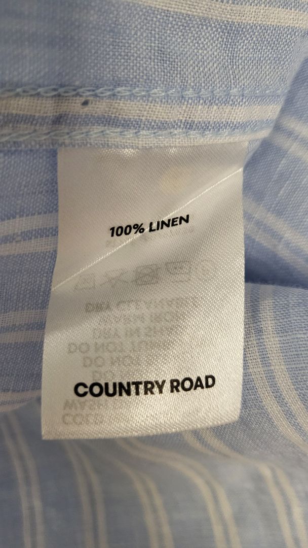 Country Road Blue Linen Shirt (14)