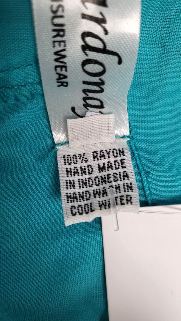 Shardonay Blue Kaftan Dress (20-24)