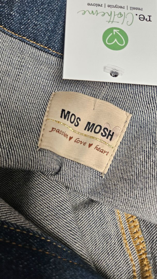 Mos Mosh Blue Denim Dress (10)