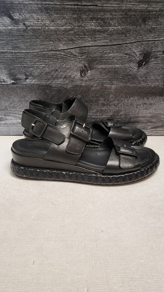 Elvio Zanon Black Thora Flatform (41)
