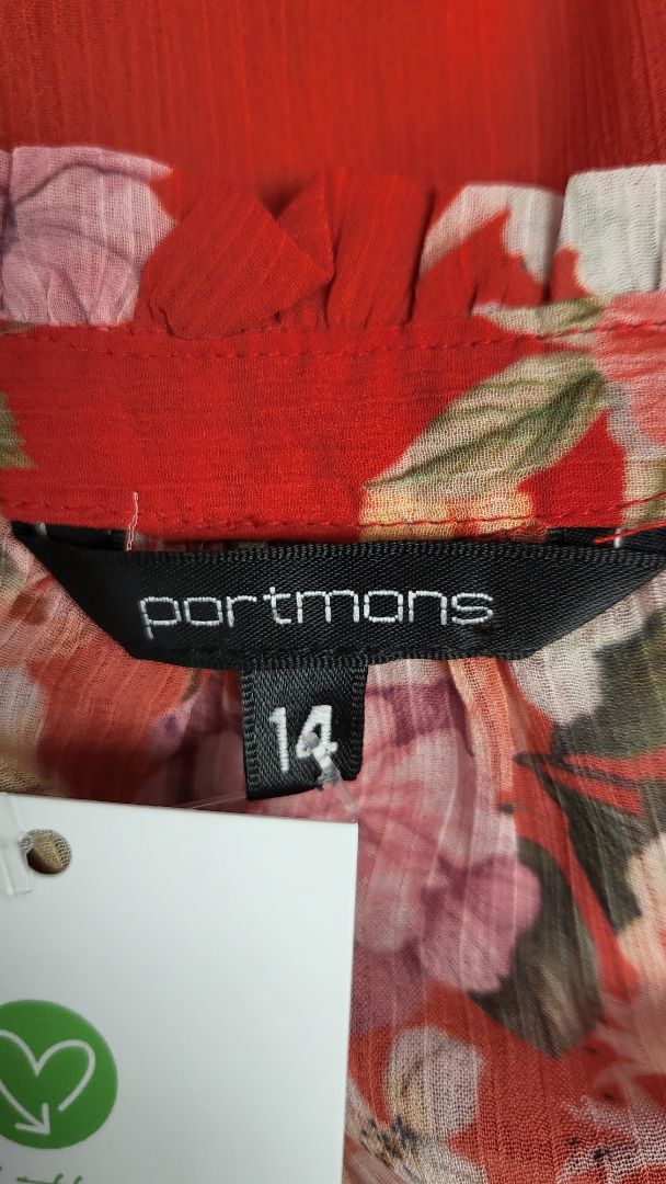 Portmans Multi Floral Blouse (14)