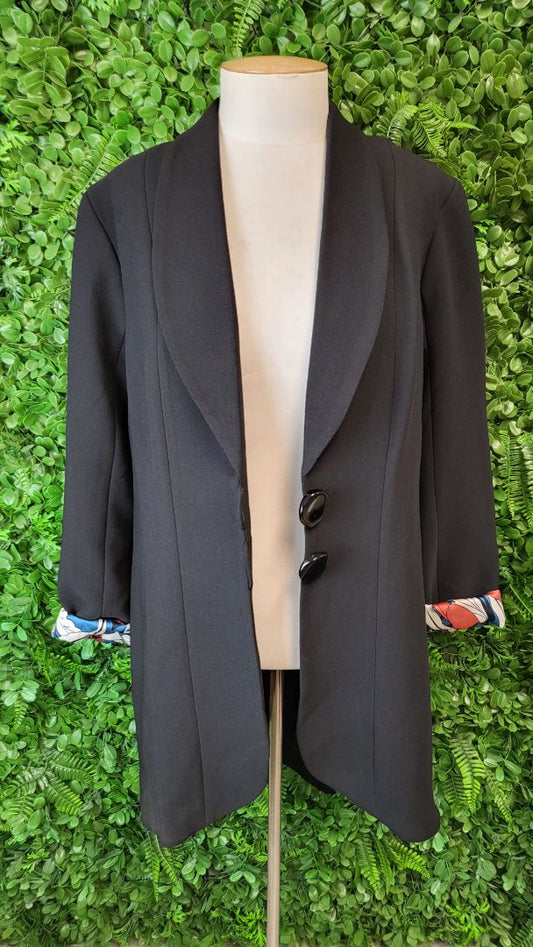 Annah Stretton Black Swing Coat (14)