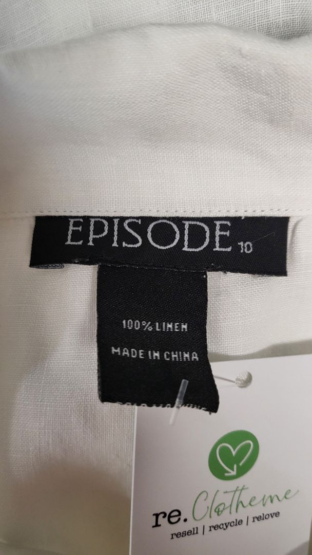 Episode White Linen Shirt (10)