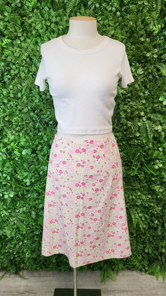 Boden Floral A-Line Skirt (14)