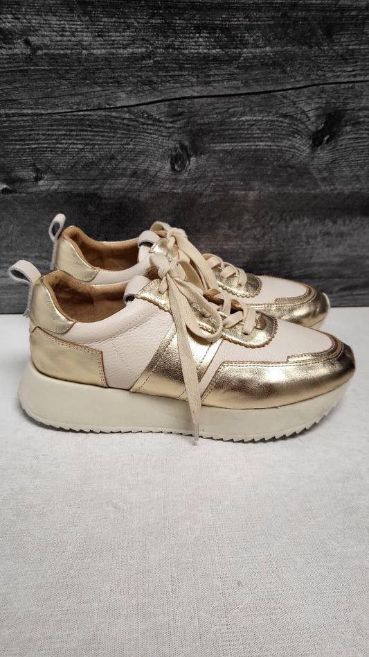 Gelato Cream/Gold Keagan Sneakers (39)