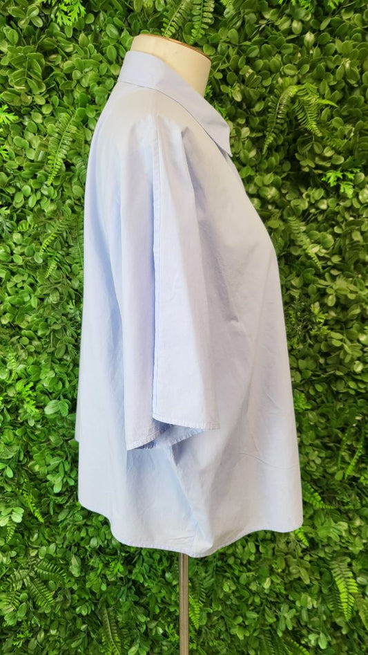 Cos Baby Blue Oversized Shirt (10-12)