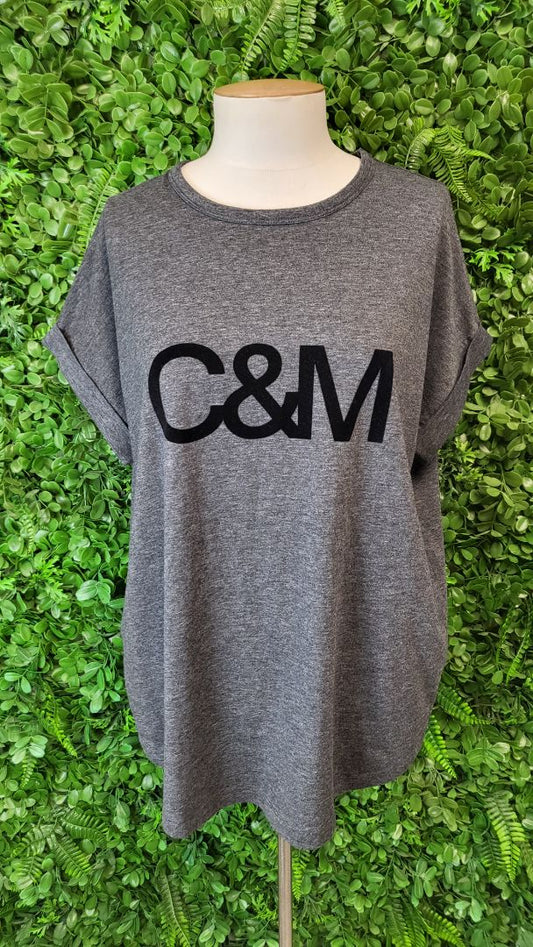 Camilla and Marc Grey Designer Tee Shirt (16)