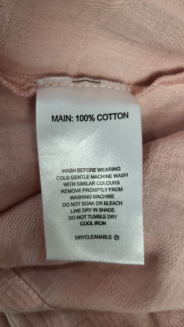Drama The Label Blush Cotton Top (16)