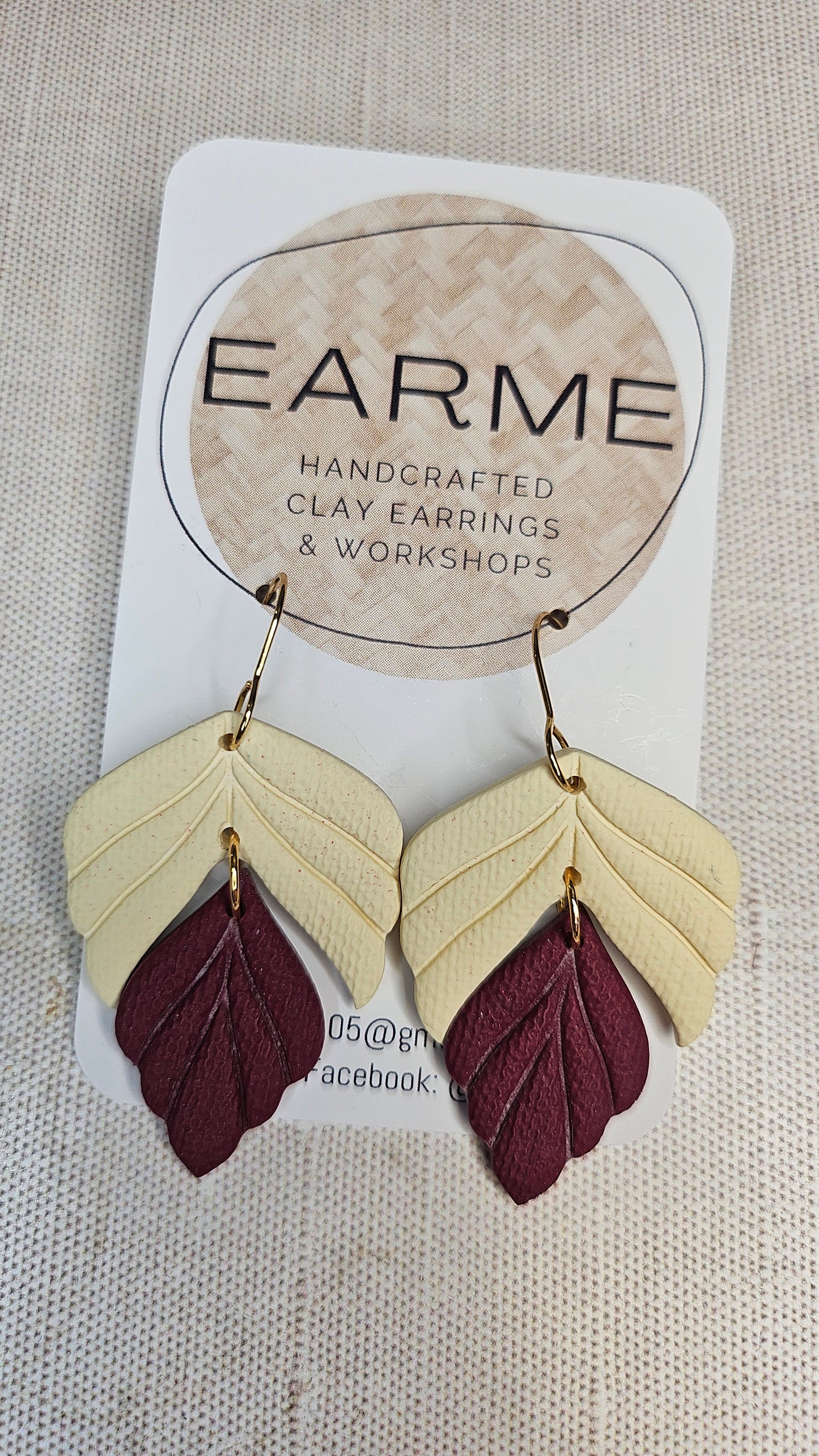 Earme Floral Drop Earring New