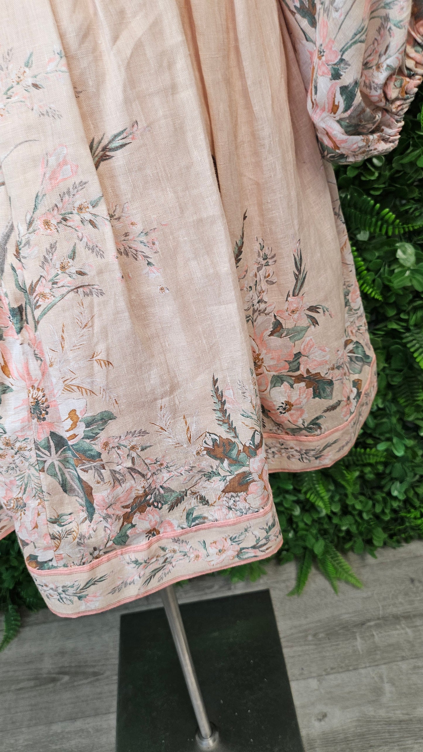 Zimmermann Floral Plunge Mini Dress BNWT (12)
