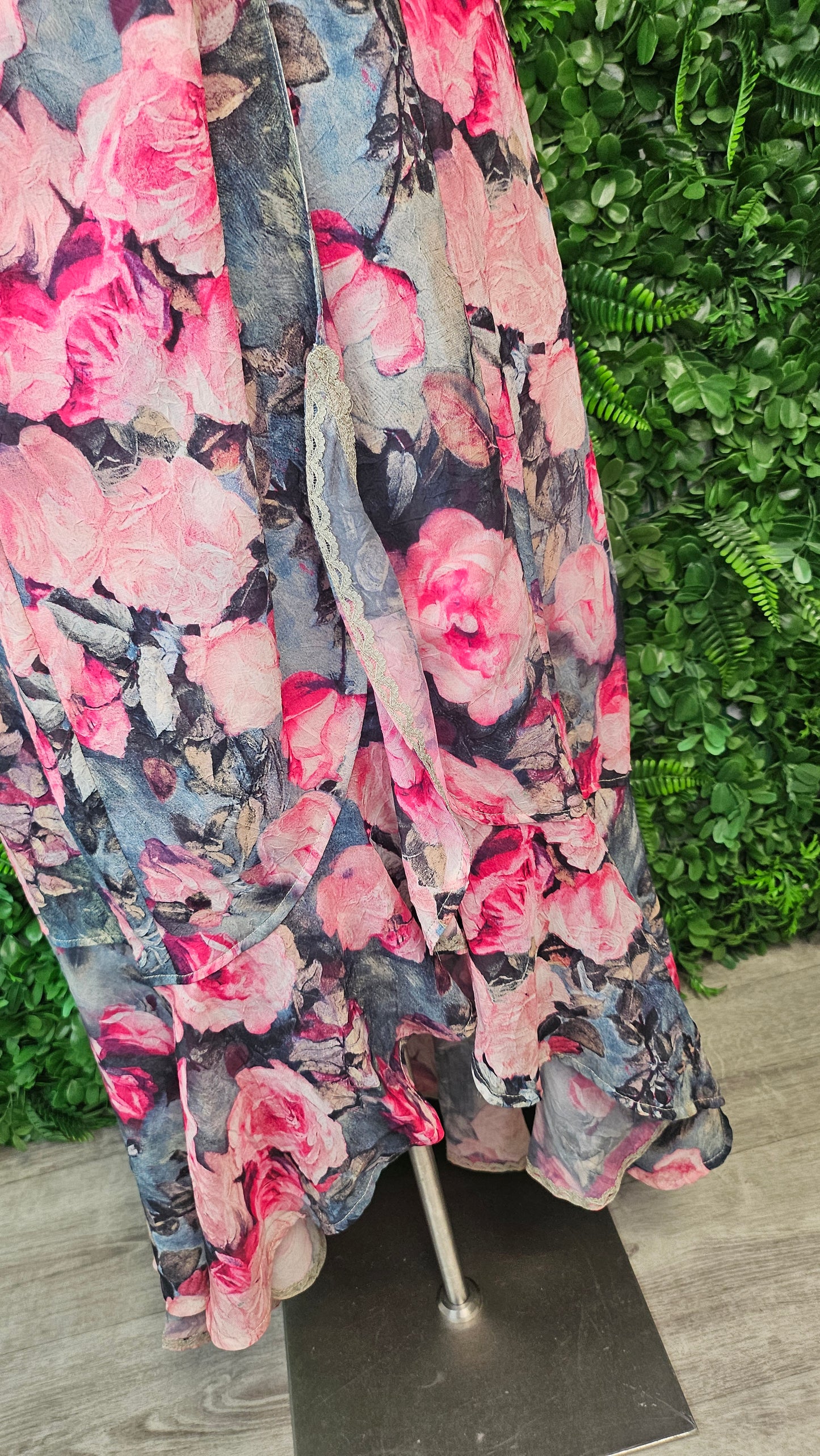 Annah Stretton Floral Wrap Around Dress (12-14)