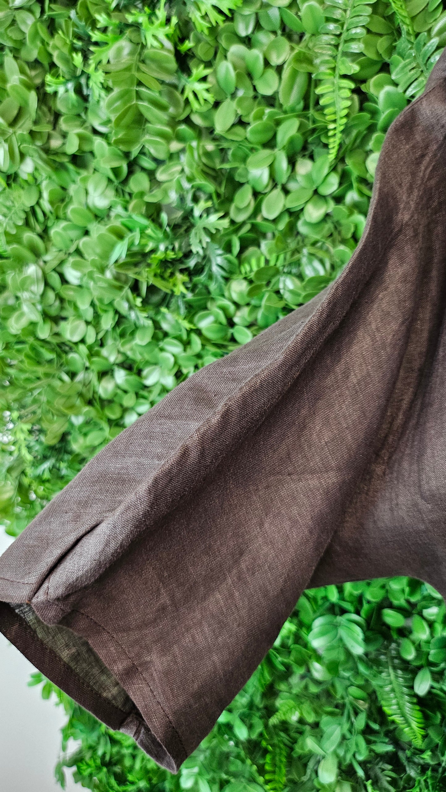 Lordship Linen Brown Linen Dress (16)