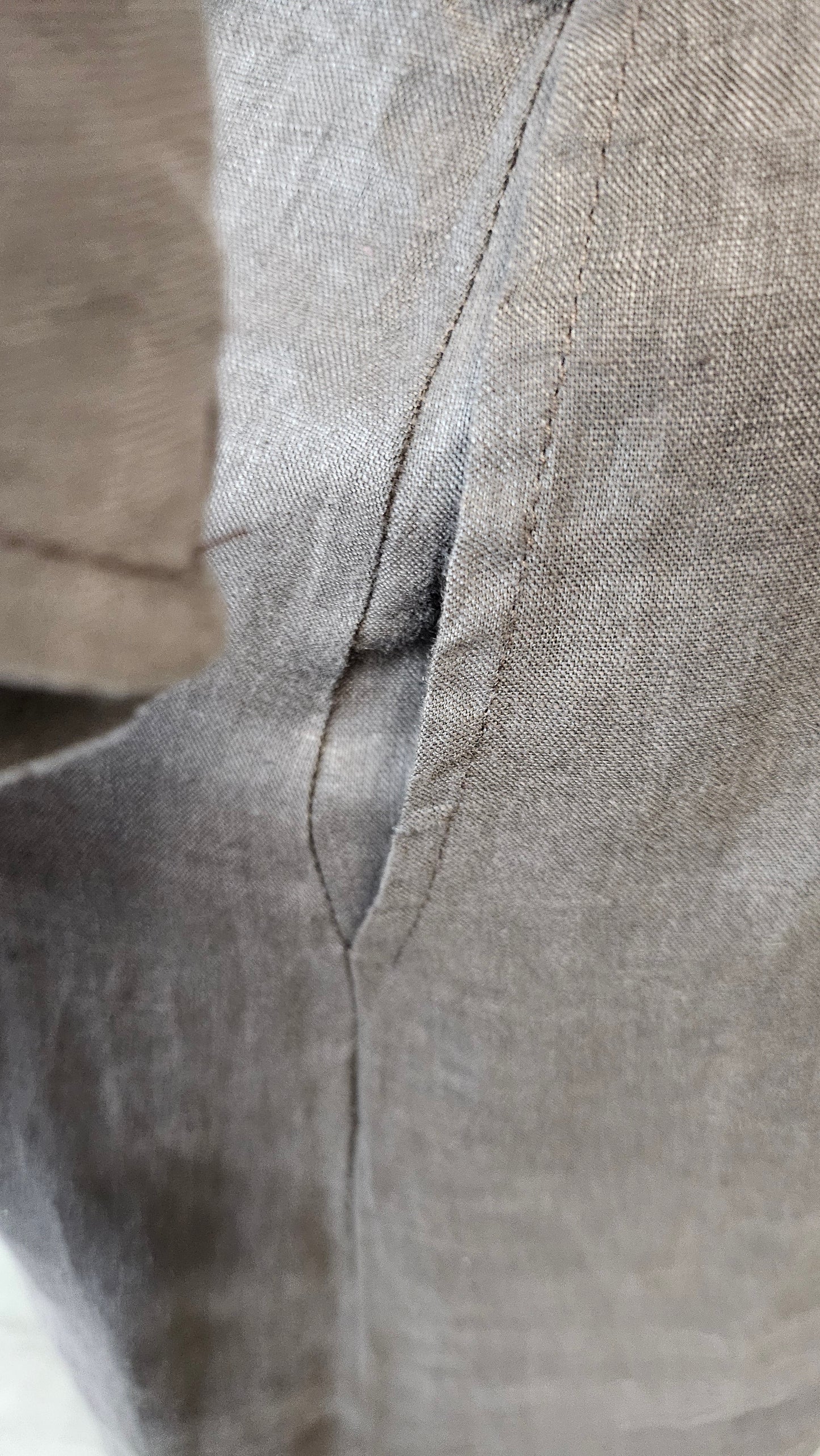 Lordship Linen Brown Linen Dress (16)