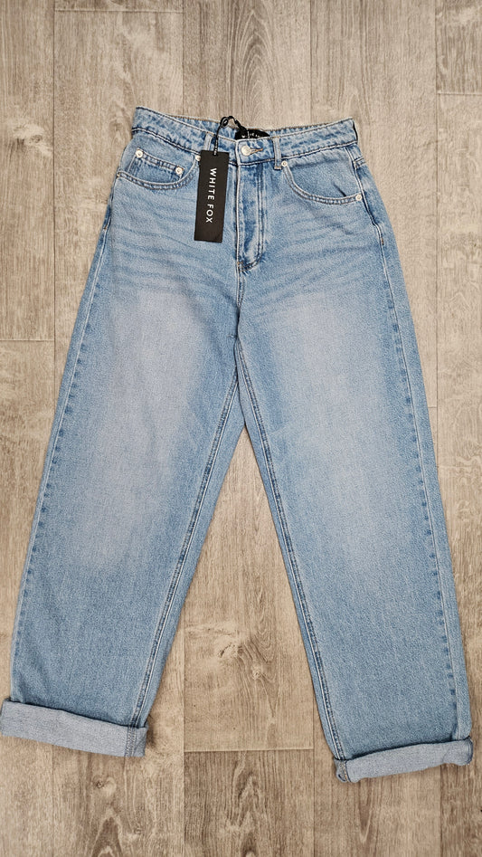 White Fox Mid Blue One Call Away Jeans BNWT (10)