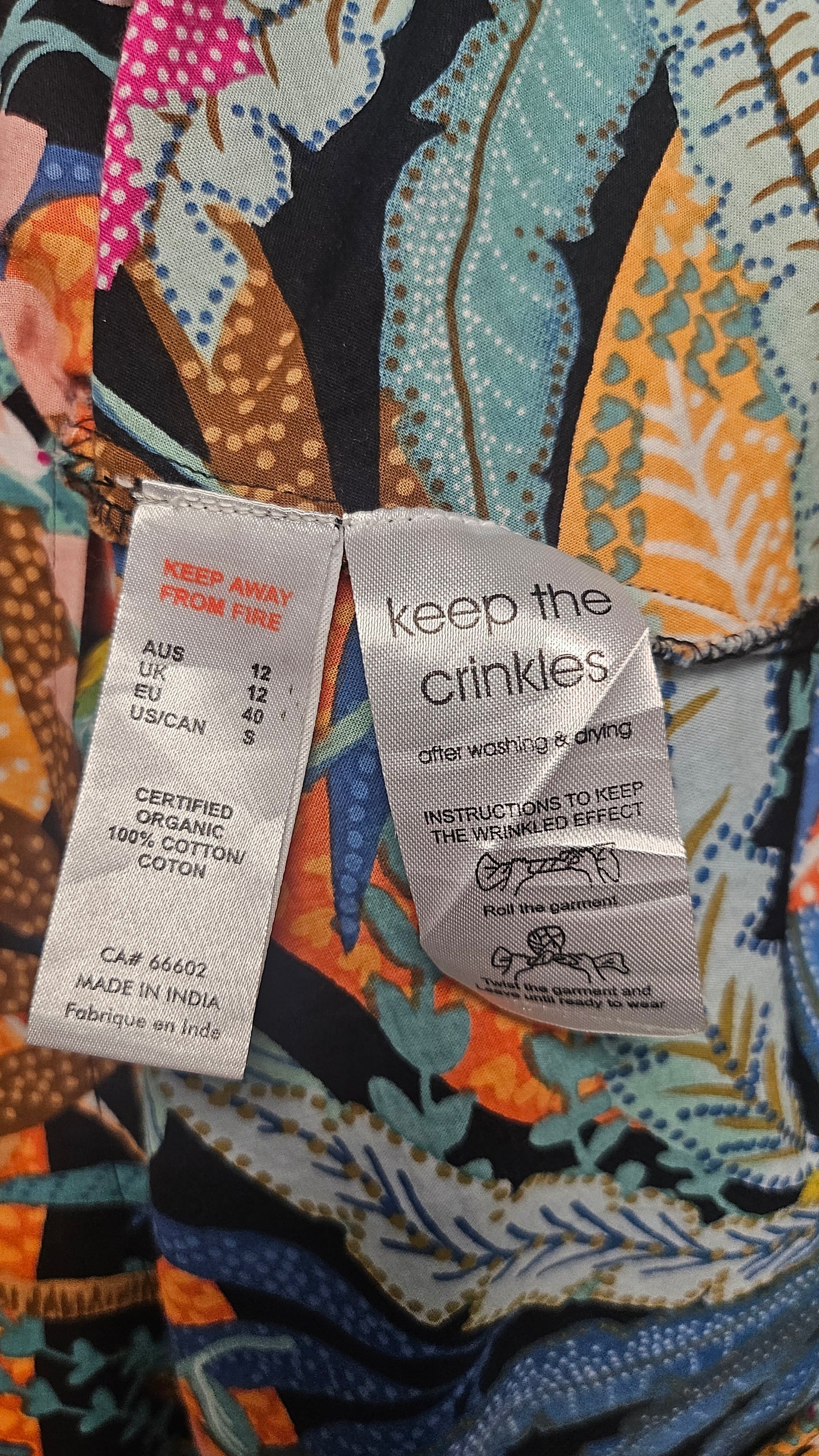 Orientique Multi Patterned Dress (12)