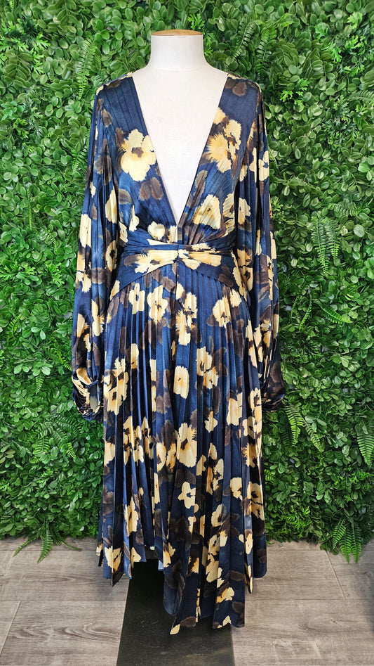 Acler Multi Floral Print Dress (14)