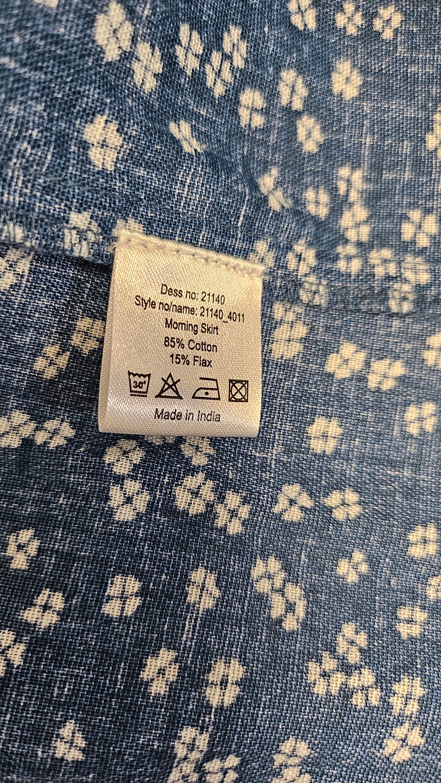 Lolly’s Laundry Blue Morning Skirt (12)