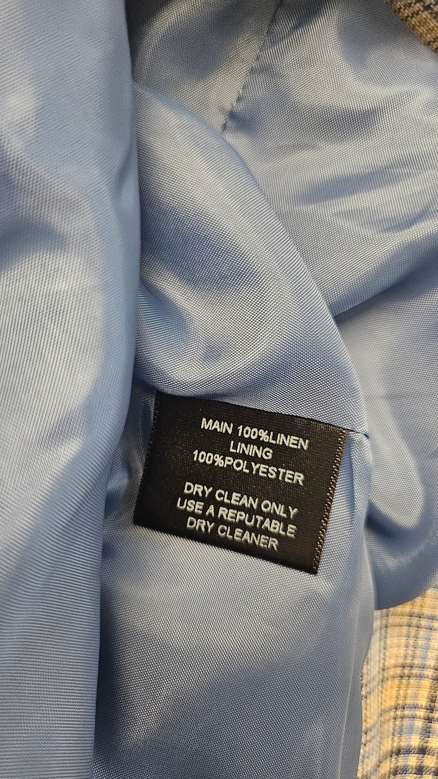 Repertoire Check Linen Blazer (10)