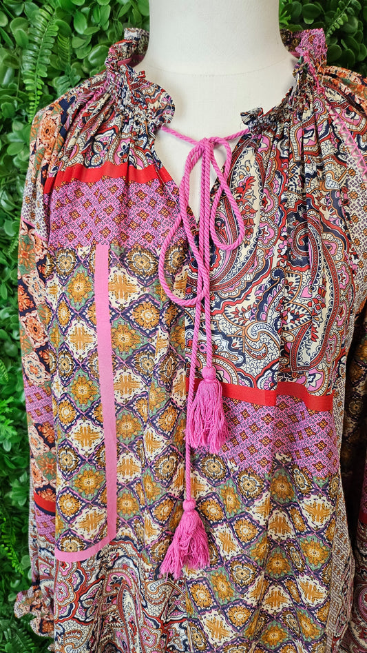 Molly Bracken Multi Boho Top (14)