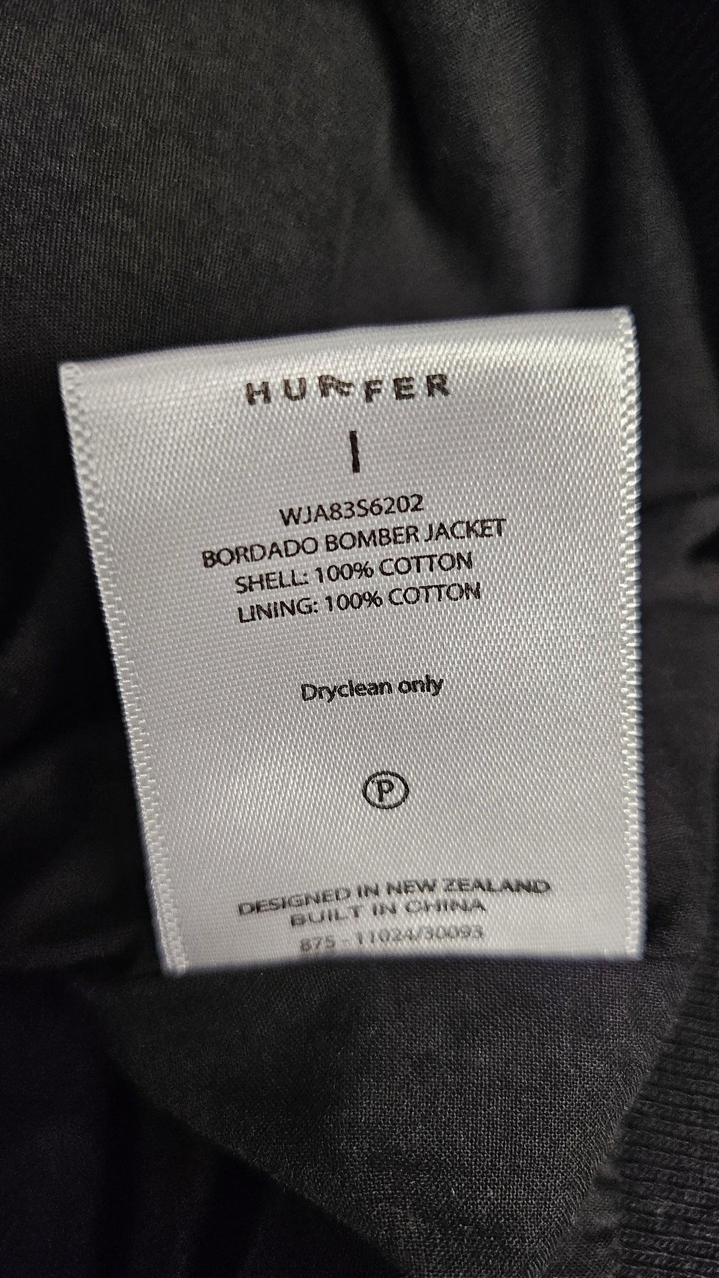 Huffer Black Bomber Jacket (14)