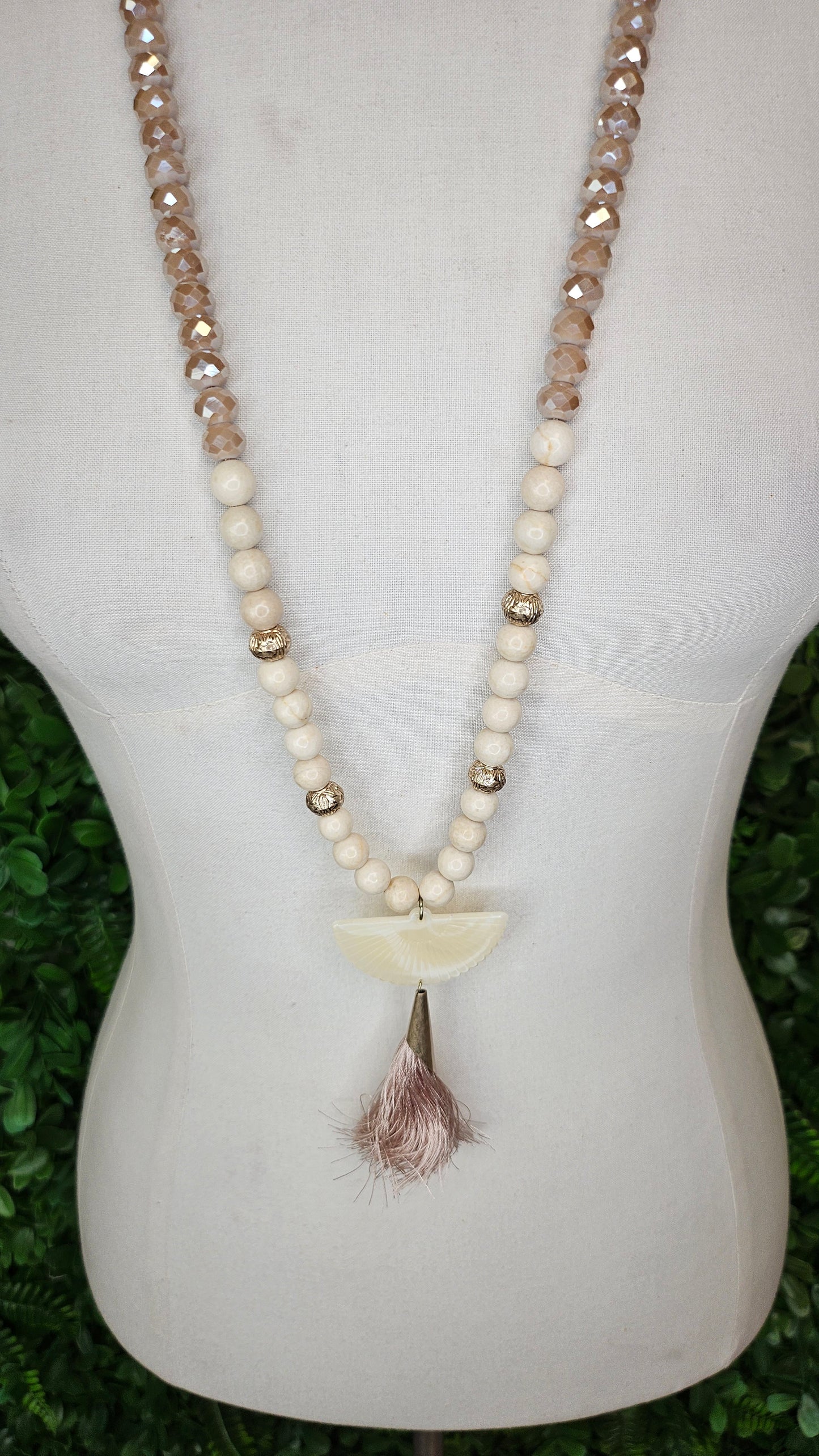 Stella & Gemma Beaded Necklace NEW