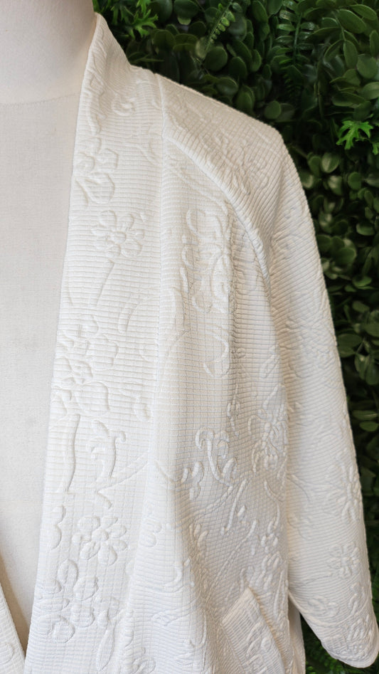 Ketz-ke Cream Textured Kimono Jacket (14)